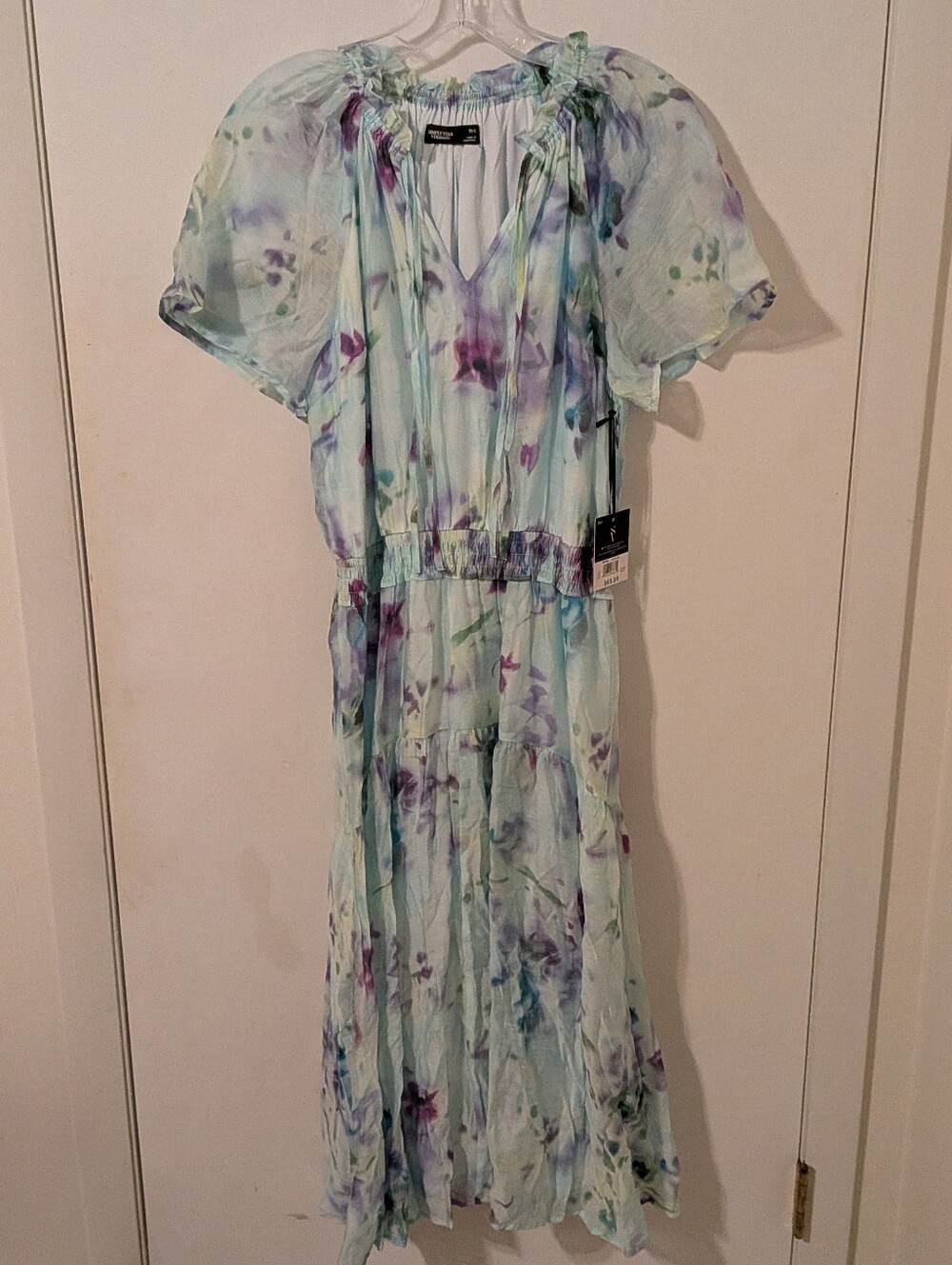 Simply Vera Vera Wang Watercolor Dress size PM